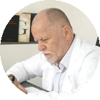 Dr. Andy Salazar, pictured in OsteoShield promotional material